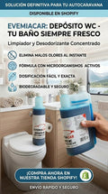 Depósito wc 18€ 1 litro con dosificador.