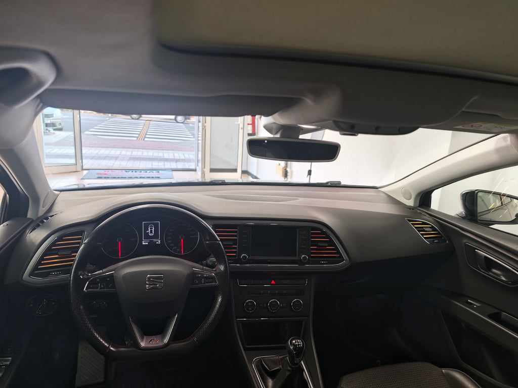 SEAT LEÓN ST 2.0 TDi 150cv FR 13.990€ 2017 TOTALMENTE REVISADO!!!