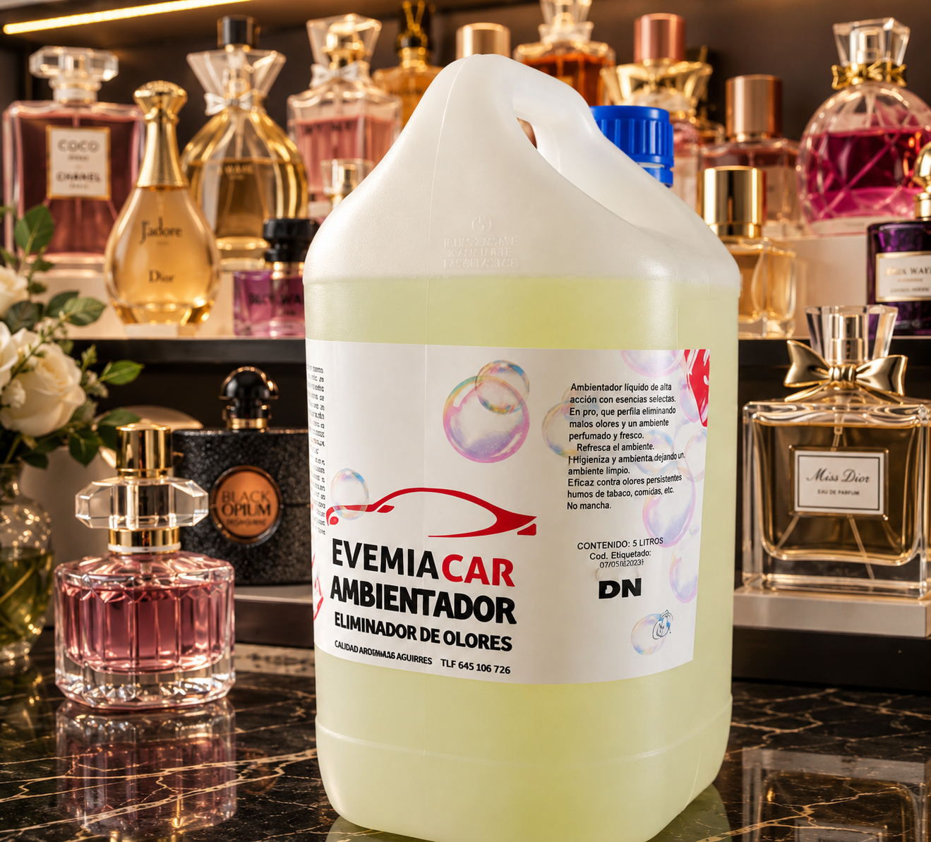 Ambientador Perfume 5 litros 57€