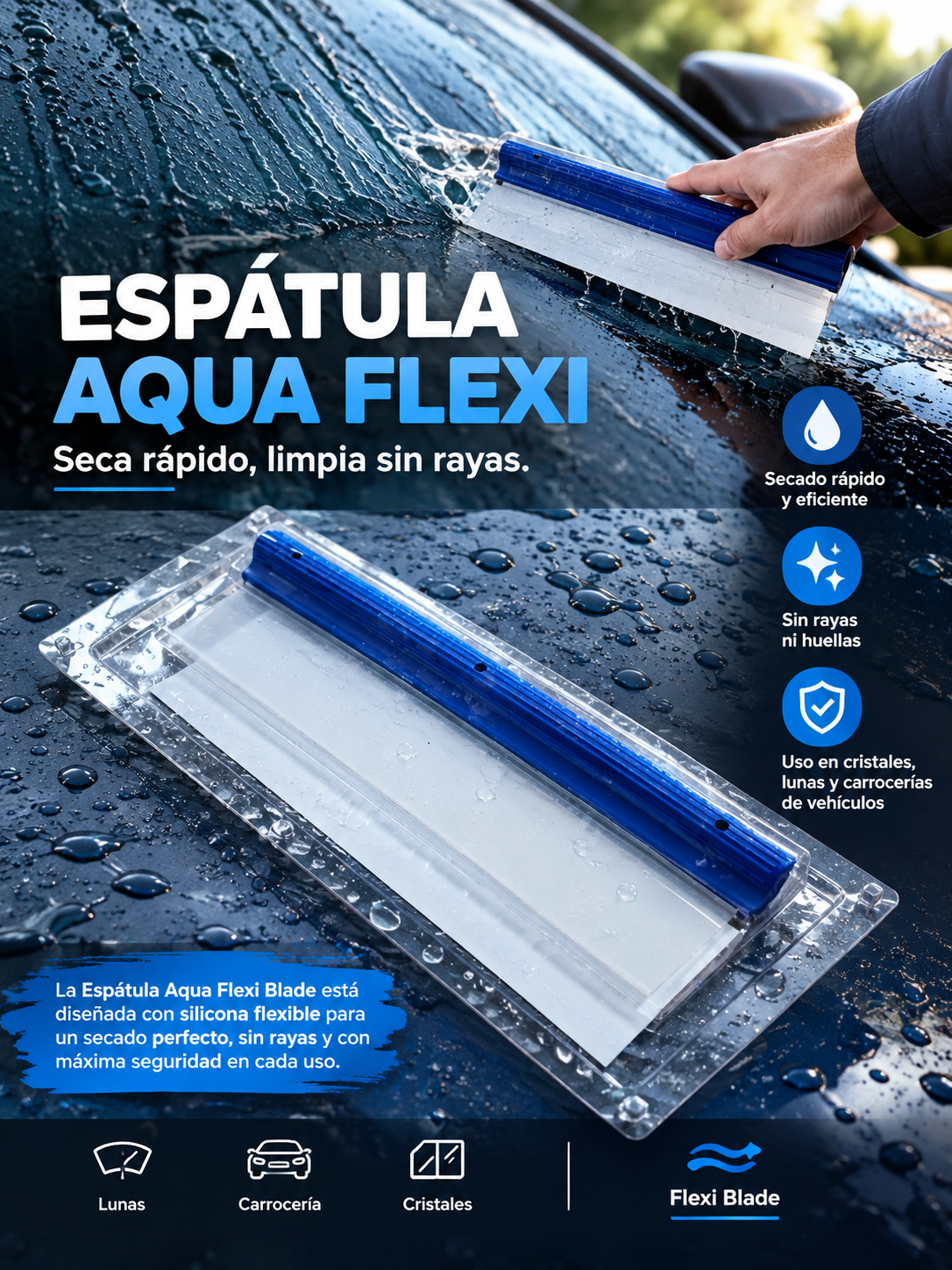 Espátula Aqua flexi Silicona 12€